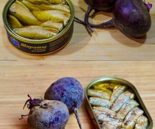 Beep a jar of sprats, 2 beets and gyvelly Genoal salad. So few Giotovitov, but in vain! Beep a jar of sprats, 2 beets and gyvelly Genoal salad. So few Giotovitov, but in vain!